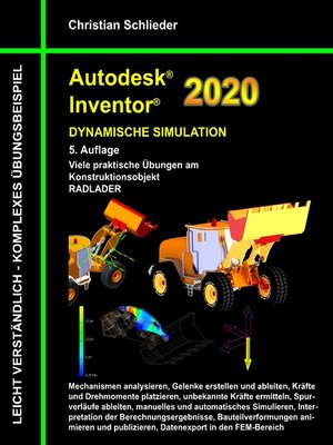 cover image of Autodesk Inventor 2020--Dynamische Simulation